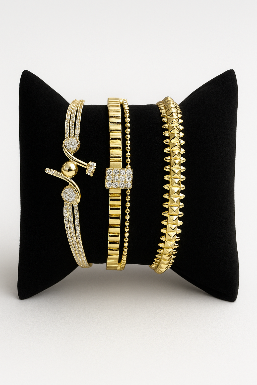 Set de 3 Bracelets – XP acier inoxydable